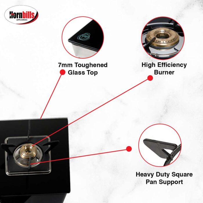 Hornbills Elite05 SS, 4B with Sq. Pan Support (Manual) - Image 3
