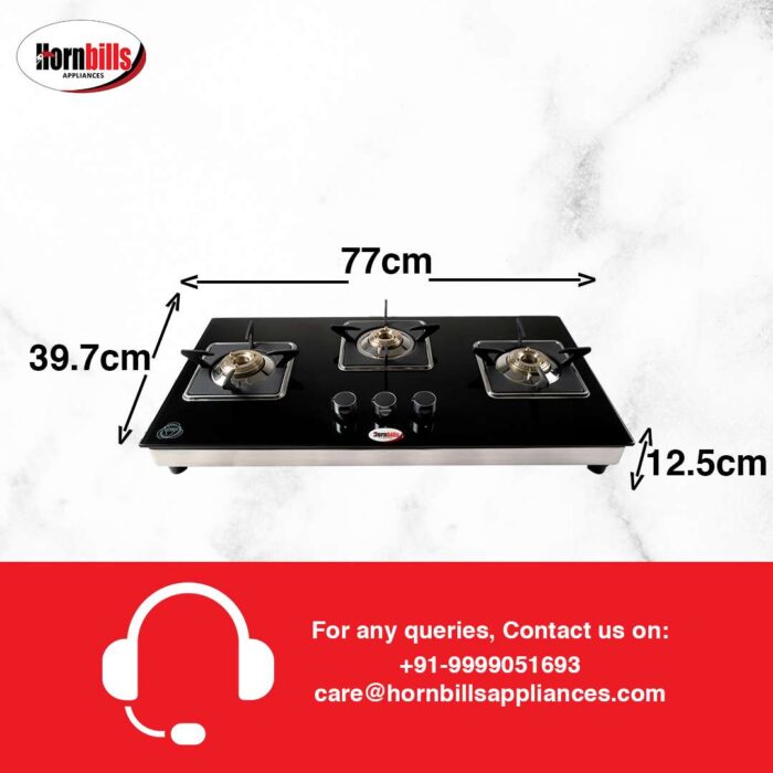 Hornbills Grace10 3B HOB Design with Sq. Pan Support (Automatic) - Image 6