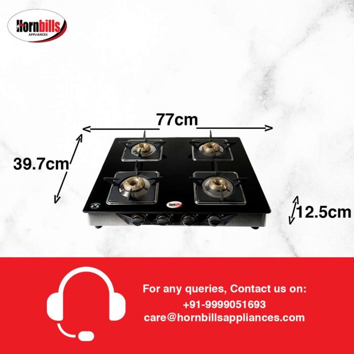 Hornbills Elite05 SS, 4B with Sq. Pan Support (Manual) - Image 6