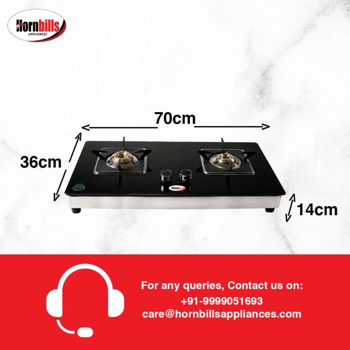 Hornbills Super10 2B, HOB Design With Sq. Pan Support (Automatic) - Image 6